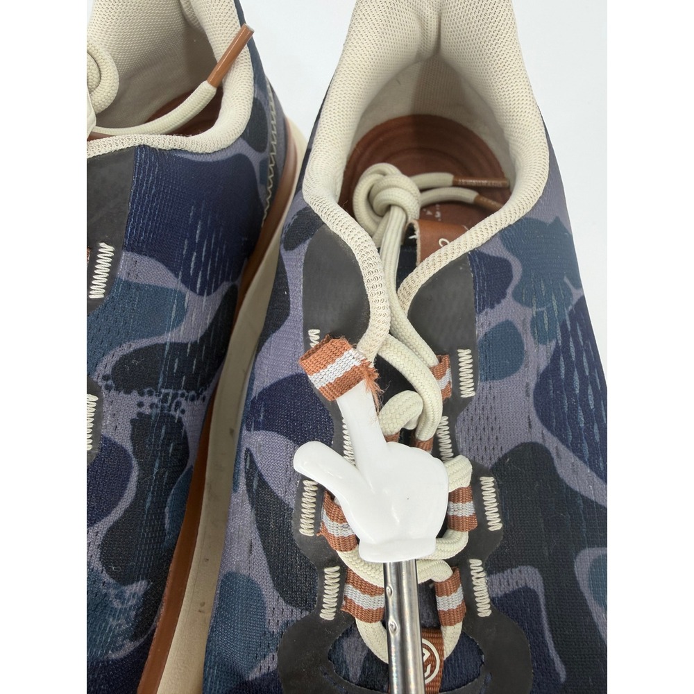Cole Haan Zerogrand Journey Runner Mens Navy Blue Camo Mesh Sneakers Size 9.5 - Picture 16 of 16